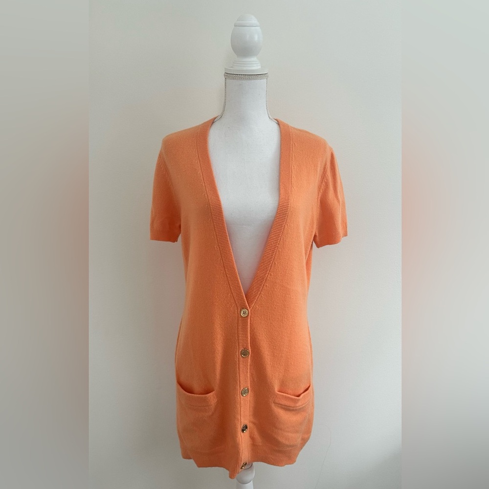 Michael Kors | Orange cardigan short sleeve